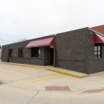 Outside side view of practice