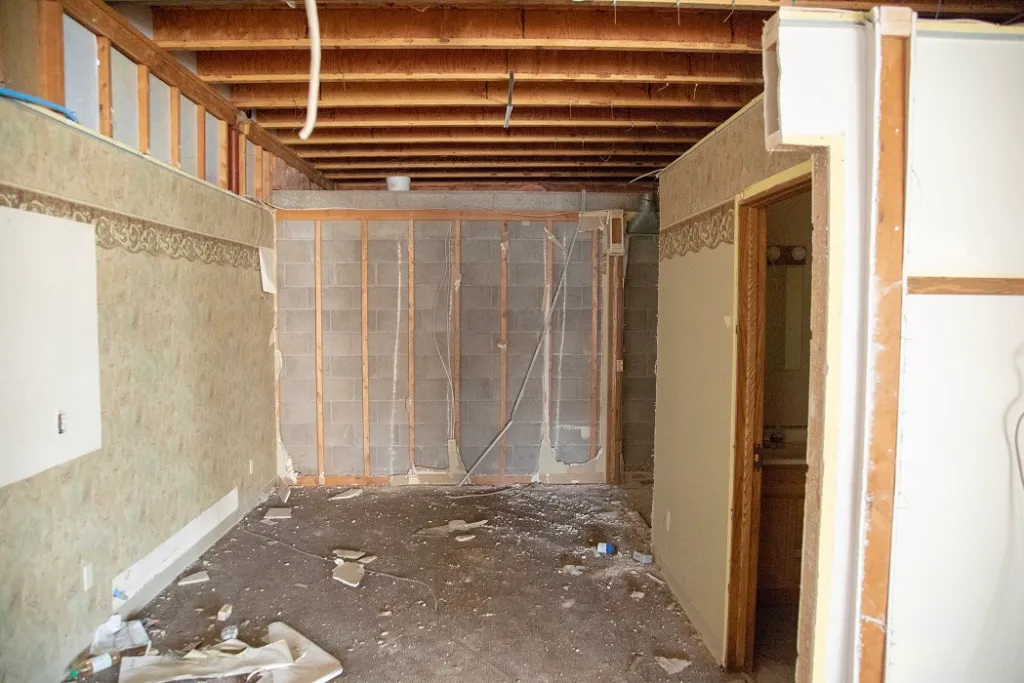 Interior construction of practice