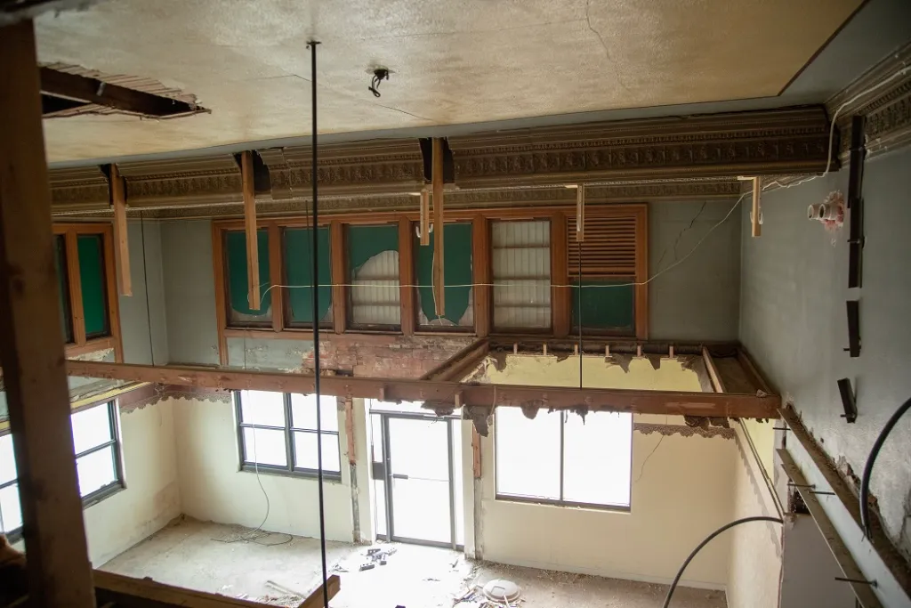 Interior construction of practice