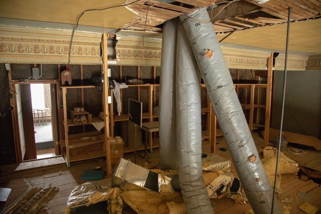 Interior construction of practice