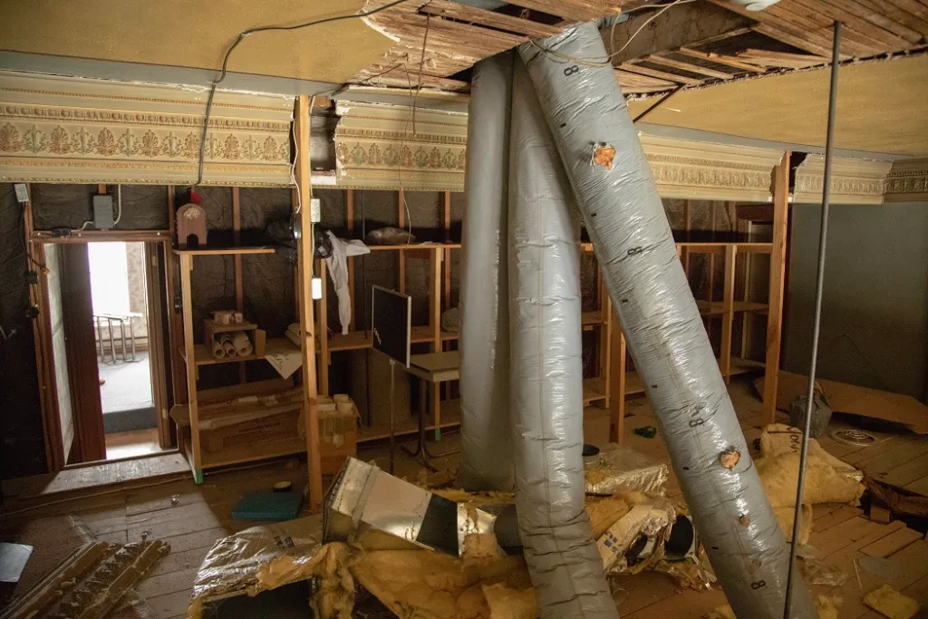 Interior construction of practice