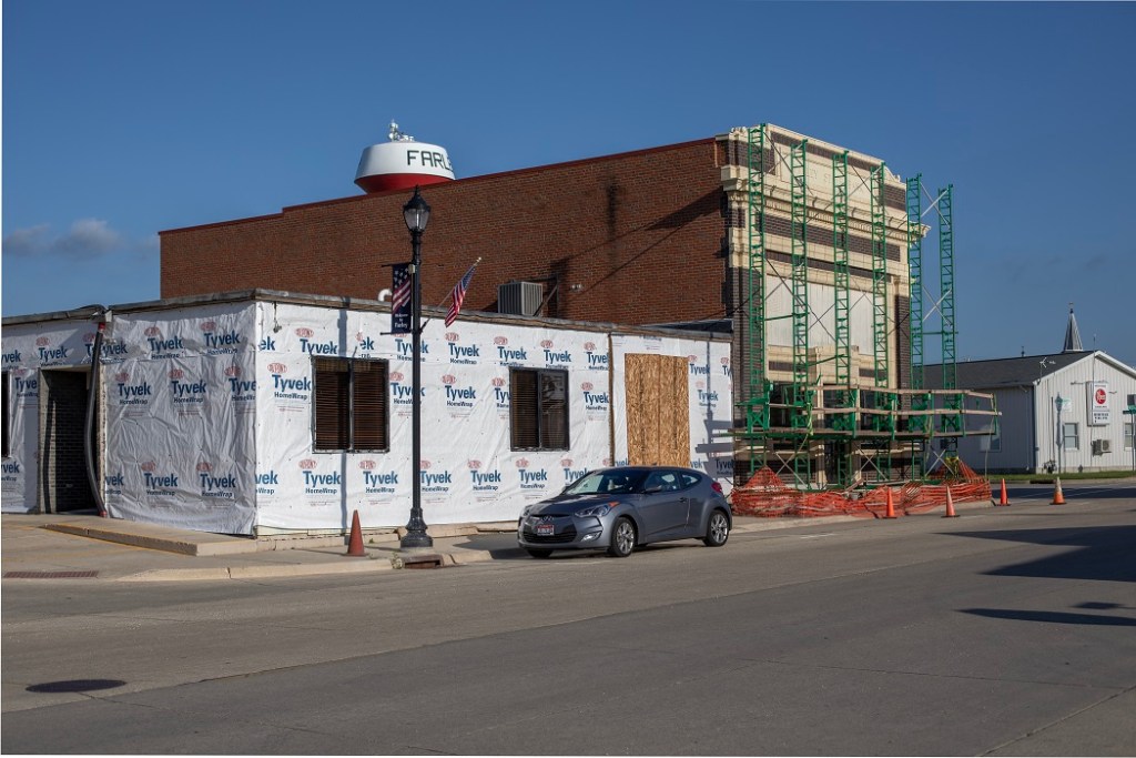 Outside view of practice remodel 