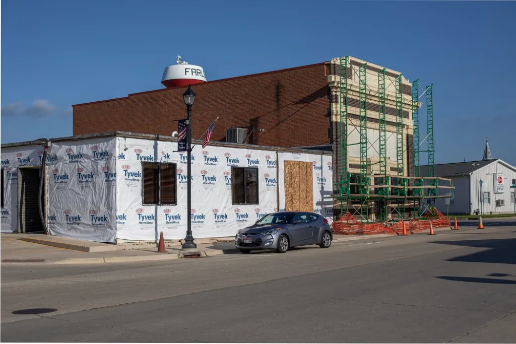 Outside view of practice remodel